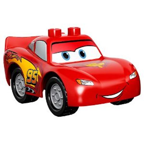 Lego Duplo Cars Lightning Mcqueen - Piston Cup Hood, Silver Wheels Crs047 Du Set 10600