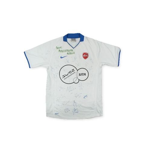 Maillot De Football Valenciennes Fc Suez Sita Dédicacé 2009-2010