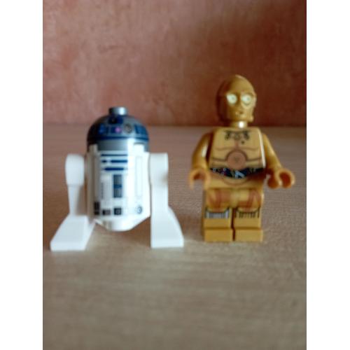 Figurines Lego R2 D2 Et C3 Po