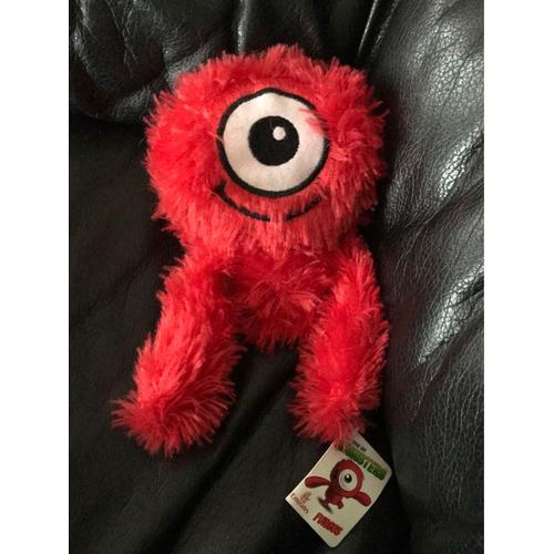 Doudou Peluche Nwt Emirates Fly With Me Monsters Red Furgus Blanky Buddy Cyclops One Eye Plush