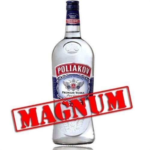 Magnum Vodka Poliakov - Vodka Russe - 37.5% Vol - 150cl