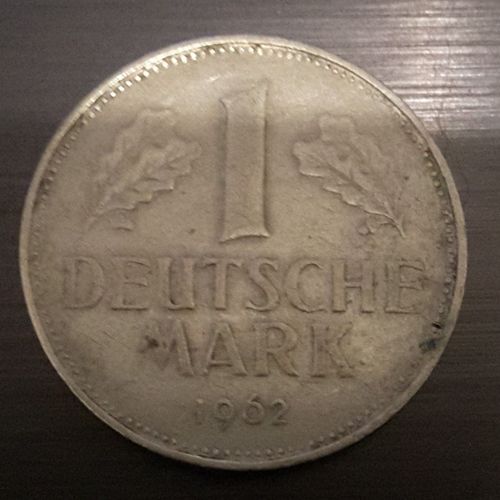 Allemagne.1 Deutsche Mark 1962
