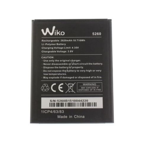 Batterie Wiko N ° 5260