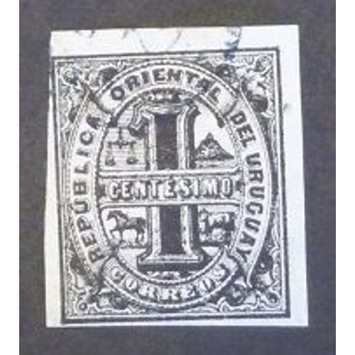 Uruguay Oblitéré Y Et T N°29 De 1866