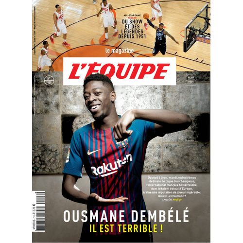 L'équipe Le Magazine 1909 "Ousmane Dembélé Il Est Terrible!"