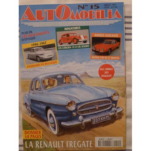 Automobilia N° 15 - Renault Fregate