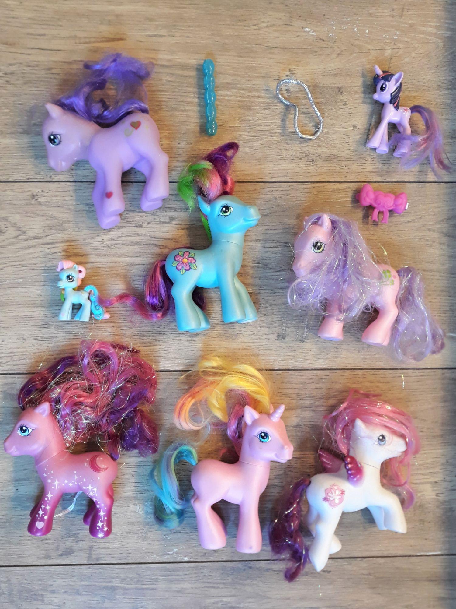 Lot ancien my Little pony vintage petits poney + accessoires gulli