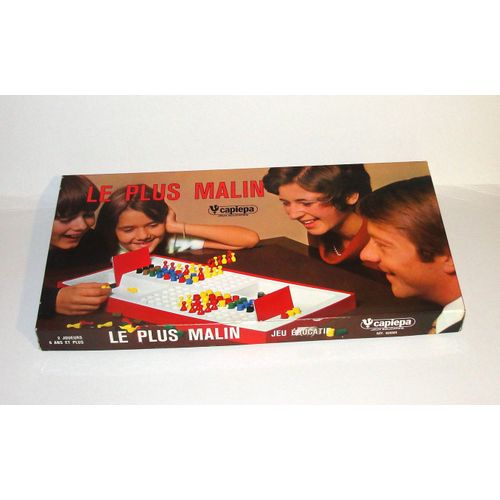 Le Plus Malin Jeux De Societe Strategie Capiepa Jeux Educatif 1970