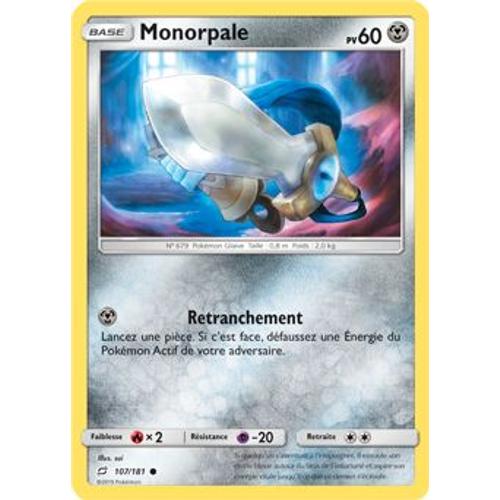 Carte Pokémon - Monorpale - 107/181 - Duo De Choc