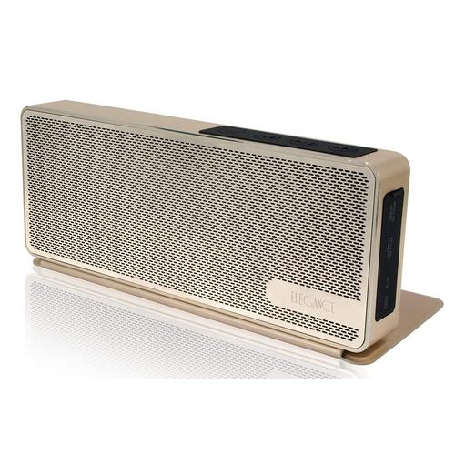 BLACK PANTHER ELEGANCE GOLD - Enceinte Nomade Compacte Doré - Sans Fil Bluetooth 4.0