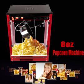 Professionnelle 8oz Popcorn Maker Hôtellerie Machine à Pop corn EU PLUG