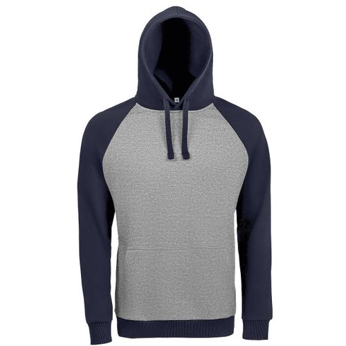 Sweat Shirt ? Capuche Poche Kangourou Unisexe - 02998 - Bleu Marine Et Chin? - Bicolore