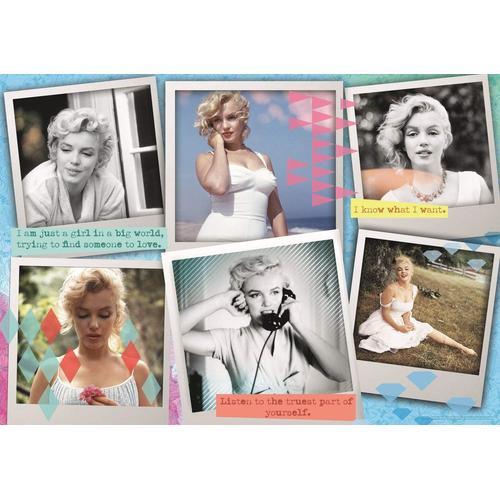 Puzzle 1000 Pièces Collage - Marilyn Monroe