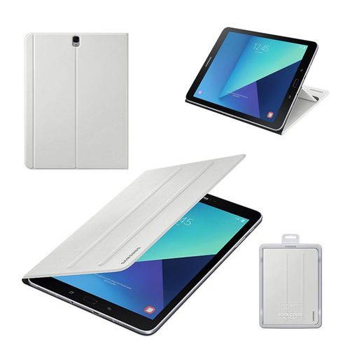 Coque Cover Flip Original Samsung Ef-Bt820 Blanc Pour Galaxy Tab S3 Sm-T820