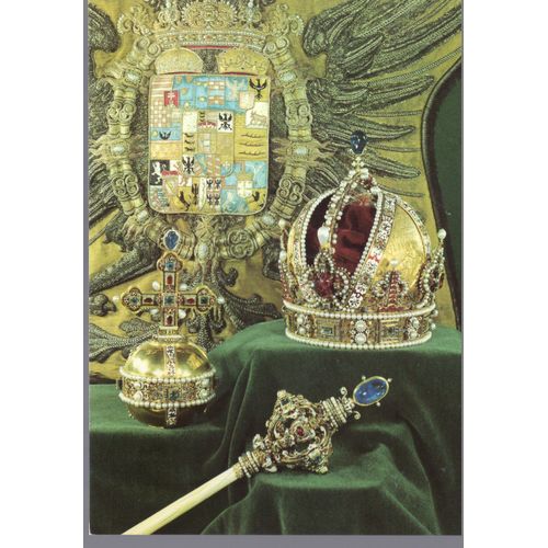 Carte Postale De Vienne (Autriche) Musée Artistique Historique : Couronne De L'empereur Rodolphe Ii