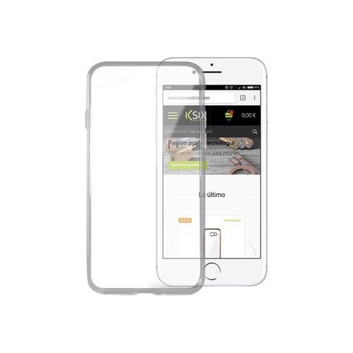 Ksix Ultrathin Flex Cover - Coque De Protection Pour Téléphone Portable - Polyuréthanne Thermoplastique (Tpu) - Transparent - Pour Apple Iphone 8