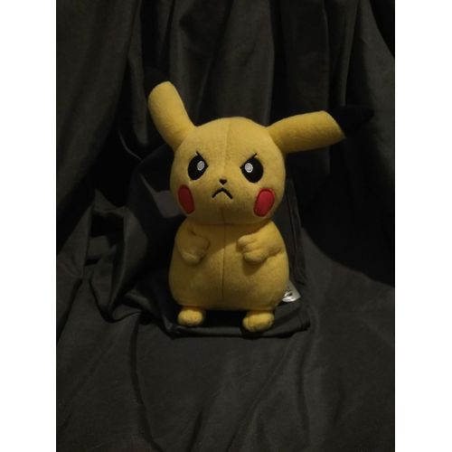 Doudou Peluche Pikachu Fache Pokemon Tomy 17 Rakuten