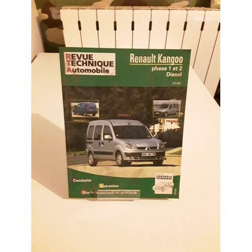 Revue Technique Renault Kangoo Diesel Phase 1 Et 2