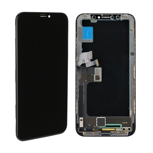 Ecran Lcd De Remplacement Pour Écran Tactile Avant Noir Pour Apple Iphone X