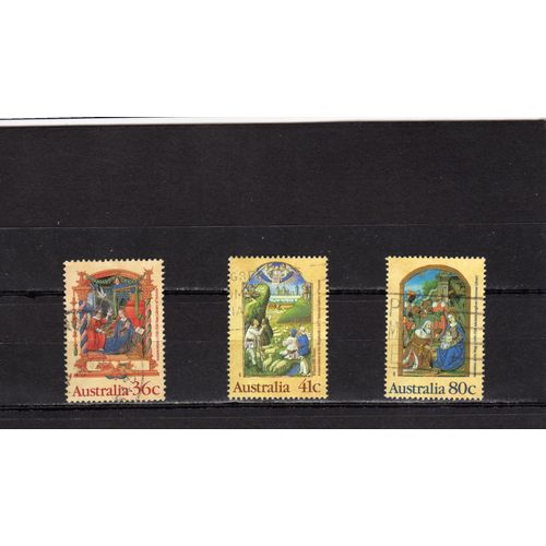 Timbres-Poste DAustralie (Noël)