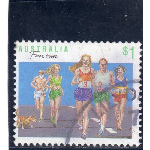 Timbre-Poste DAustralie (Sport)