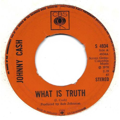 What Is Truth / Angleterre