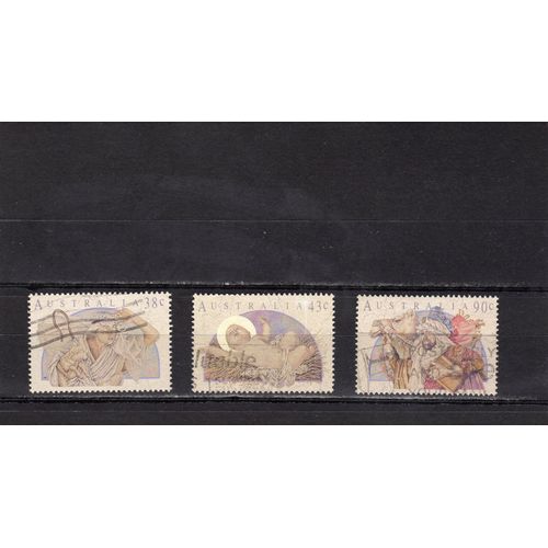 Timbres-Poste DAustralie (Noël)