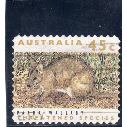 Timbre-Poste DAustralie (Espèce Animale Menacée DExtinction)