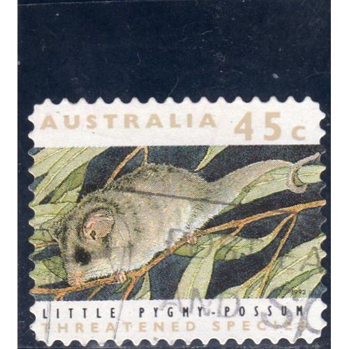 Timbre-Poste DAustralie (Espèce Animale Menacée DExtinction)