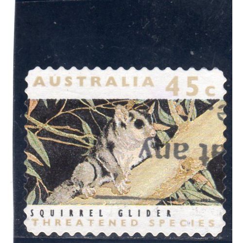Timbre-Poste DAustralie (Espèce Animale Menacée DExtinction)