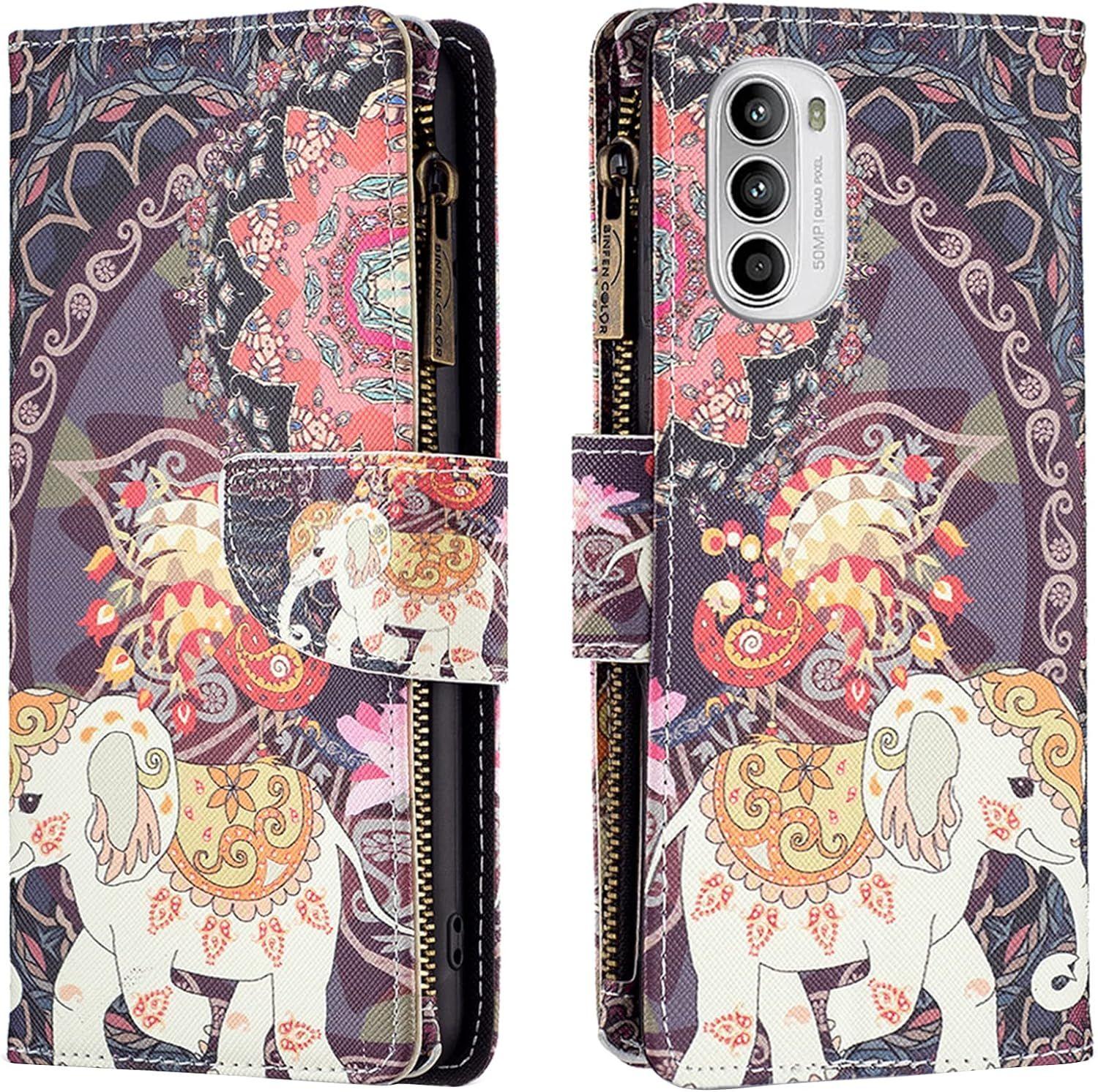 Coque Pour Motorola Moto G52 Pu Etui Synthtique Cuir  Glis...