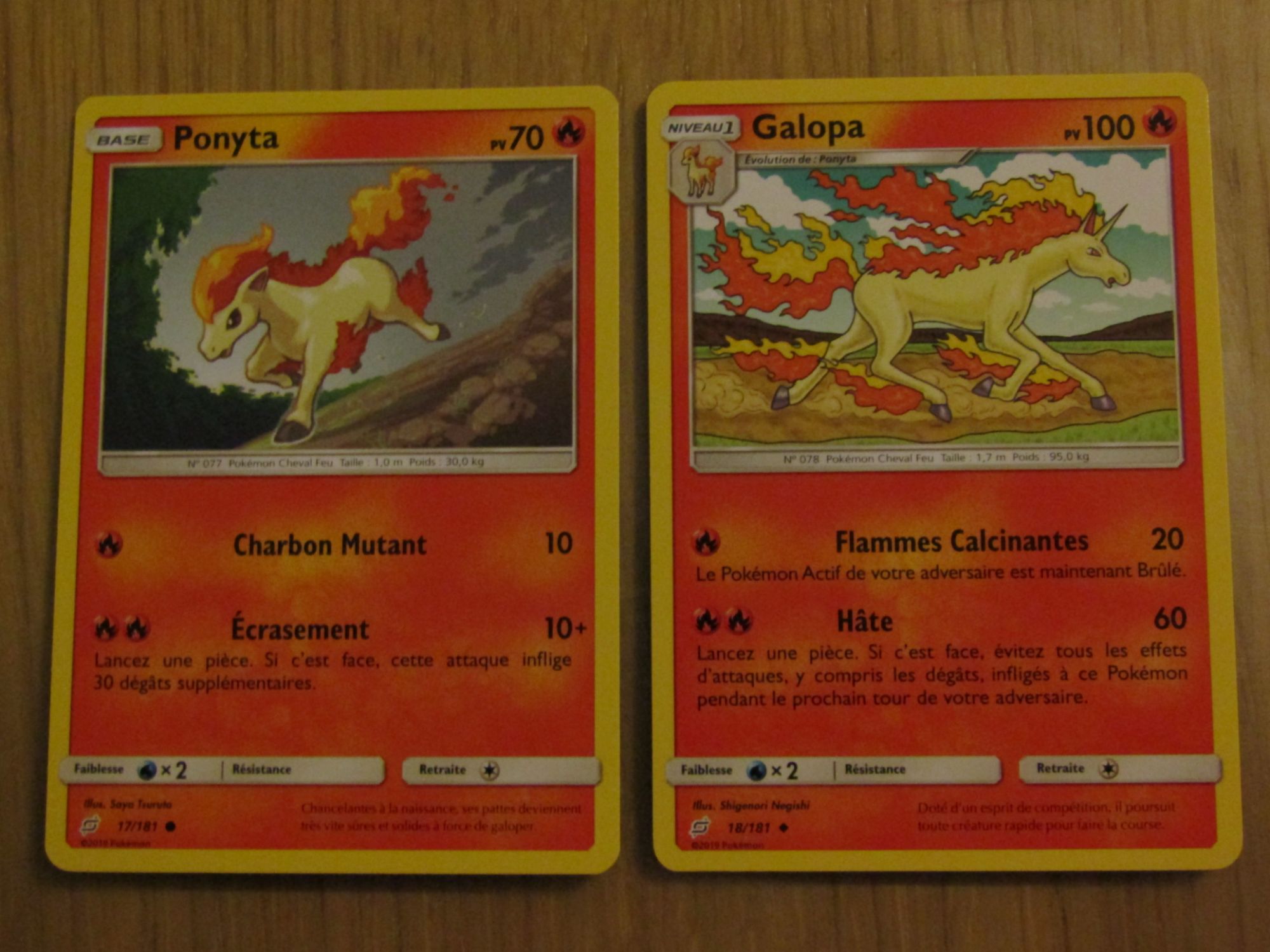 Ponyta 17/181 + Galopa 18/181 - Duo De Choc