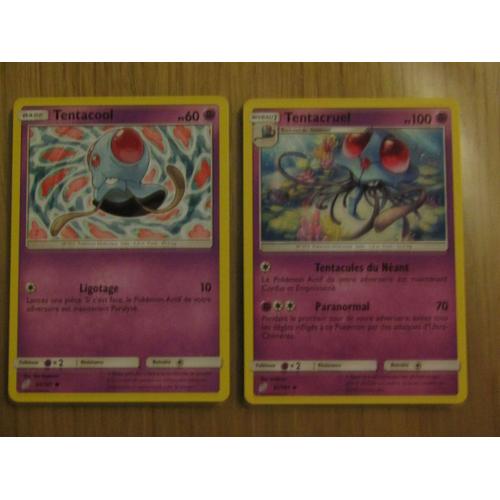 Tentacool 60/181 + Tentacruel 61/181 - Duo De Choc