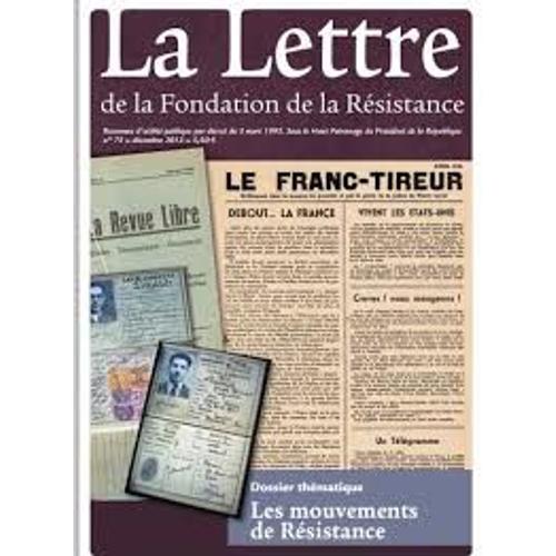 La Fondation De La Resistance - Les Mouvements De Résistance 75