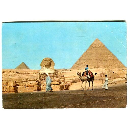 Carte Pyramide Et Sphinx Gizeh Egypte Rakuten