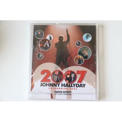 Calendrier Johnny Hallyday 2007 - Limited Access ( Format 10x15)