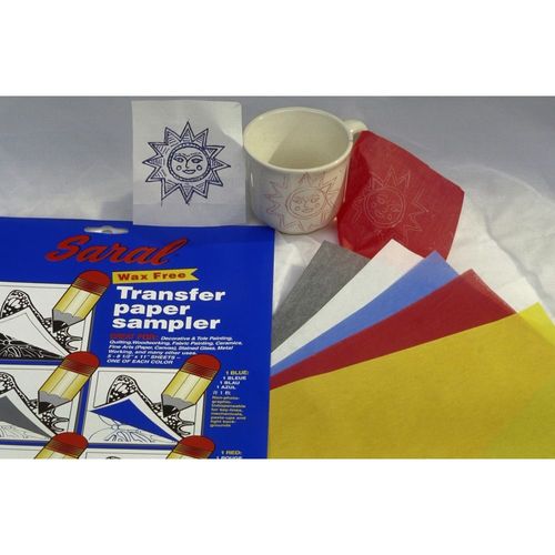 Papier Transfert Saral A4 -5 Coloris - Oz International