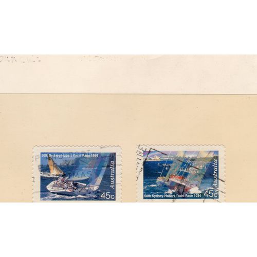 Timbres-Poste D¿Australie (30ème Course De Yachts Sidney-Hobart)