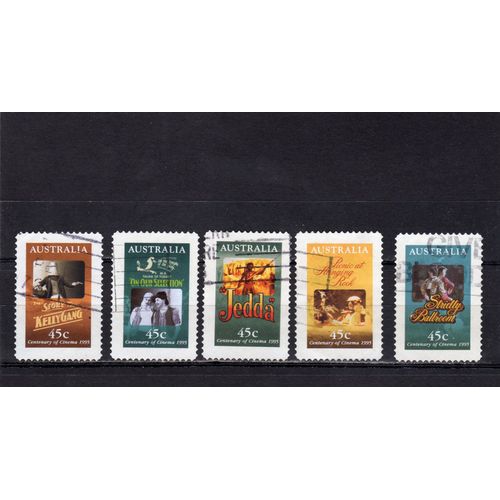 Timbres-Poste DAustralie (Centenaire Du Cinéma)