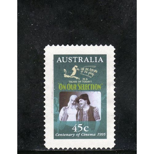 Timbre-Poste DAustralie (Centenaire Du Cinéma)