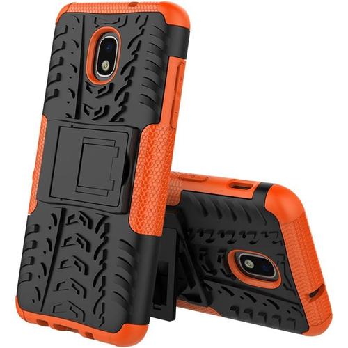 Coque Pour Galaxy J3 2018 Coque De Protection Antichoc Pour Samsung Smj337a J3 2018 Smj337az Amp Prime 3 J3 Star Smj337t J3 Achieve Smj337p Galaxy Sol 3 Smj336az Orange