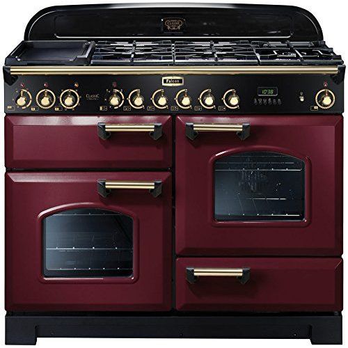 Falcon Classic Deluxe 110 - Cuisinière (four à deux étages) - pose libre - largeur : 109.2 cm - profondeur : 60 cm - hauteur : 92.5 cm - airelle