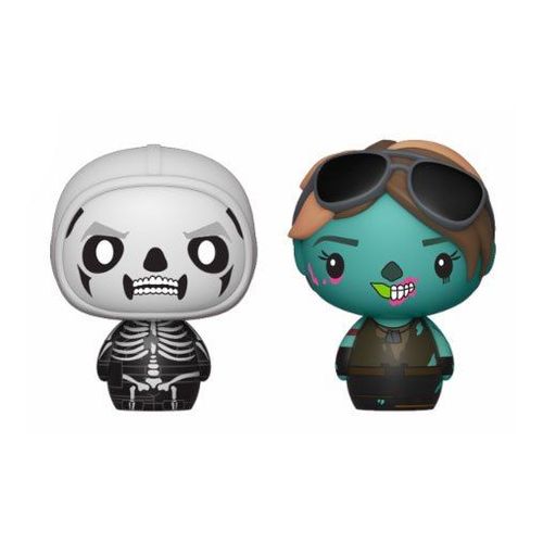 Fortnite Pack 2 Figurines Pint Size Heroes Skull Trooper & Ghoul Trooper 6 Cm