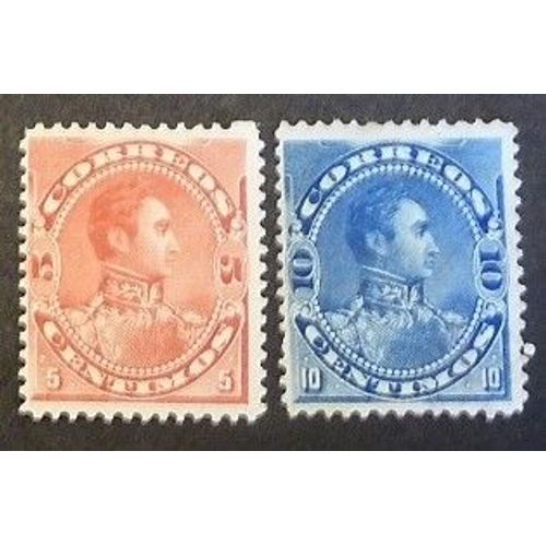 Vénézuela Neuf Y Et T N°49 50 Lot De 2 Timbres De 1893