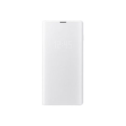 Samsung Led View Cover Ef-Ng975 - Étui À Rabat Pour Téléphone Portable - Blanc - Pour Galaxy S10+, S10+ (Unlocked)