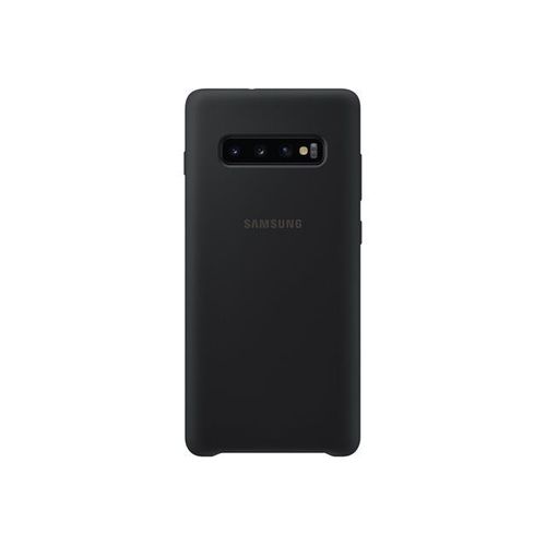 Samsung Silicone Cover Ef-Pg975 - Coque De Protection Pour Téléphone Portable - Silicone - Noir - Pour Galaxy S10+, S10+ (Unlocked)