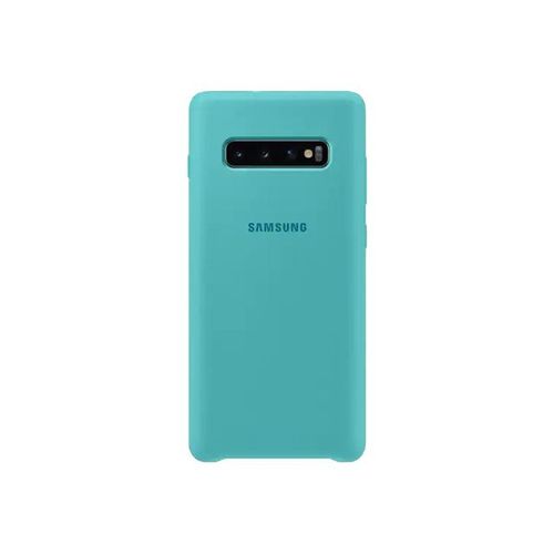 Samsung Silicone Cover Ef-Pg975 - Coque De Protection Pour Téléphone Portable - Silicone - Vert - Pour Galaxy S10+, S10+ (Unlocked)