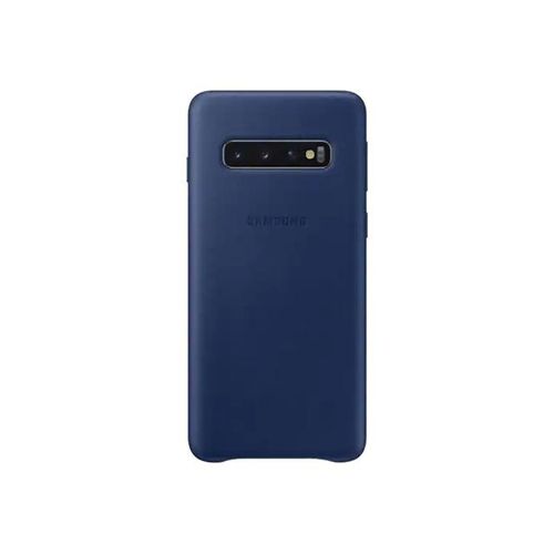 Samsung Leather Cover Ef-Vg973 - Coque De Protection Pour Téléphone Portable - Cuir - Bleu Polaire - Pour Galaxy S10, S10 (Unlocked), S10 Enterprise Edition