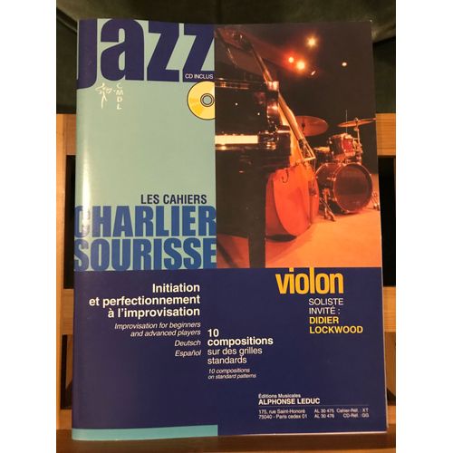 Les Cahiers Charles Sourisse Violon / Lockwood Jazz Méthode Avec Cd Leduc