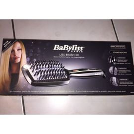 Brosse chauffante lissante : Liss Brush 3D Babyliss
